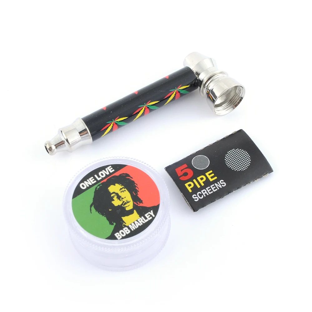 

JL-429 Metal Pipe Smoking Accessories Plastic Wholesale Smoking Pipe, Yellow ,red ,blue,green ,mixed