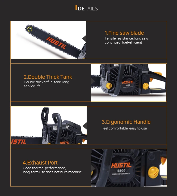 52cc 58cc chainsaw chain saw