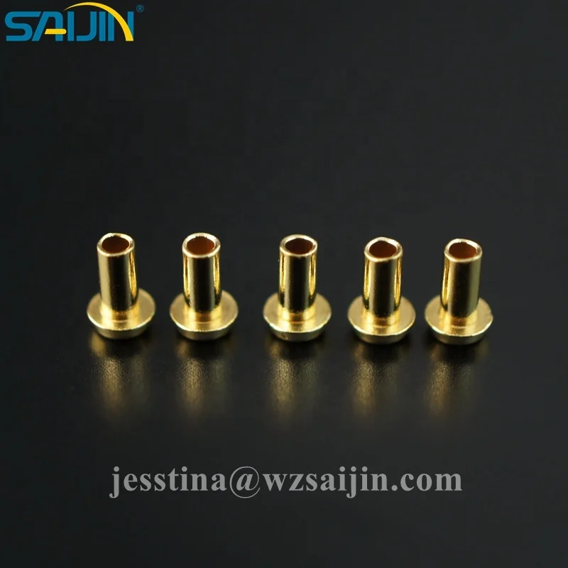Iso9001 Rosh Pcb Brass Tubular Hollow Rivet Buy Hollow Rivet,Brass