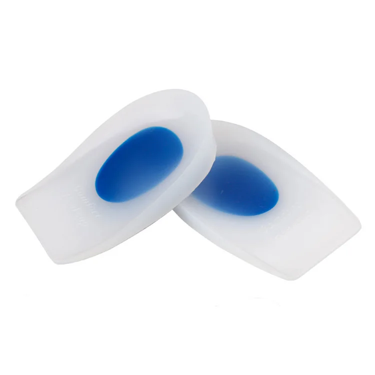 

factory direct sales foot care orthotics medical pain relief silicone gel heel cup support insoles cushion pads