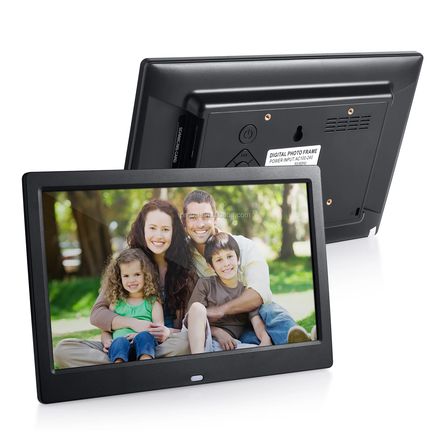 

motion sensor activated auto play video loop 1080p photo digital frame 10 inch