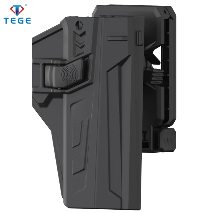 TEGE Top Rated Tactical Pistol Holster for CZ P07/P09 for Waistband & MOLLE System