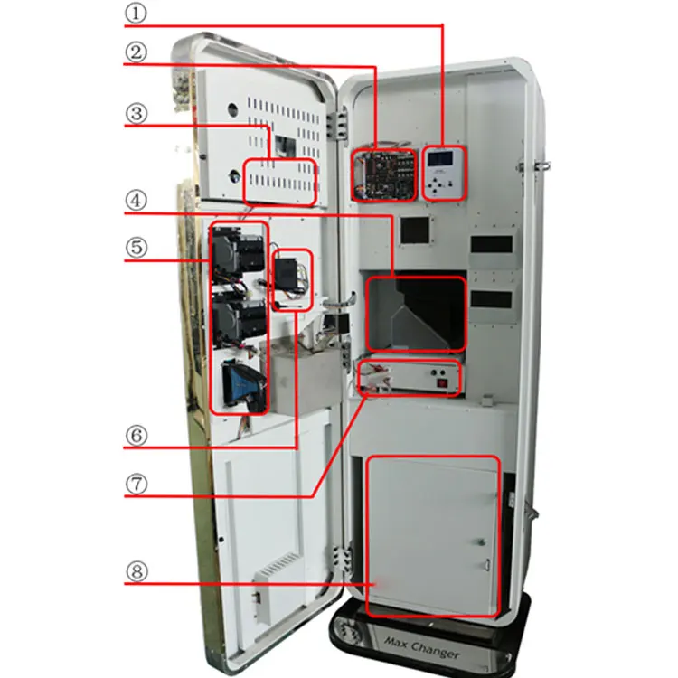 coin vending Premium currency money exchange machine