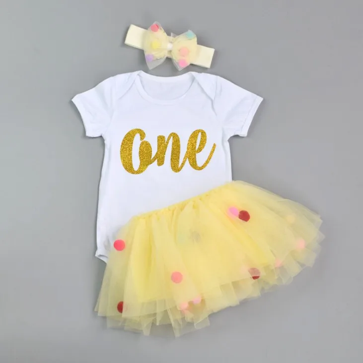 

Girl's Tutu skirt bodysuit cheap babies clothes for baby set, Customized