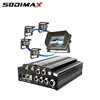 4ch night vision cameras CCTV dvr with fuel level monitoring solution with 3G live video streaming for trucks