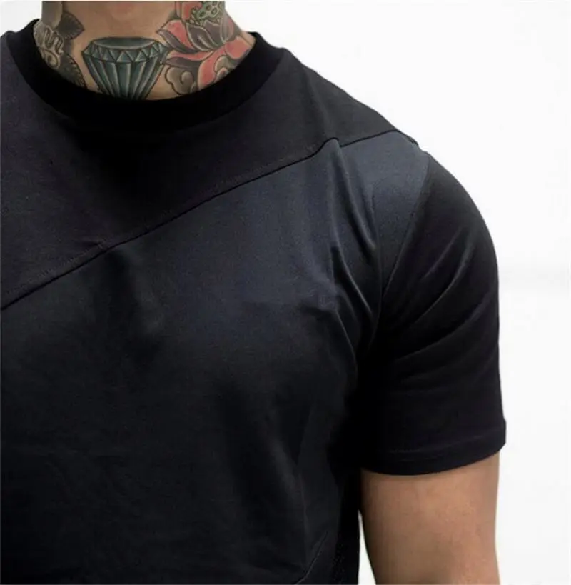 

High Quality Jersey Tshirt Curved Hem T-Shirt
