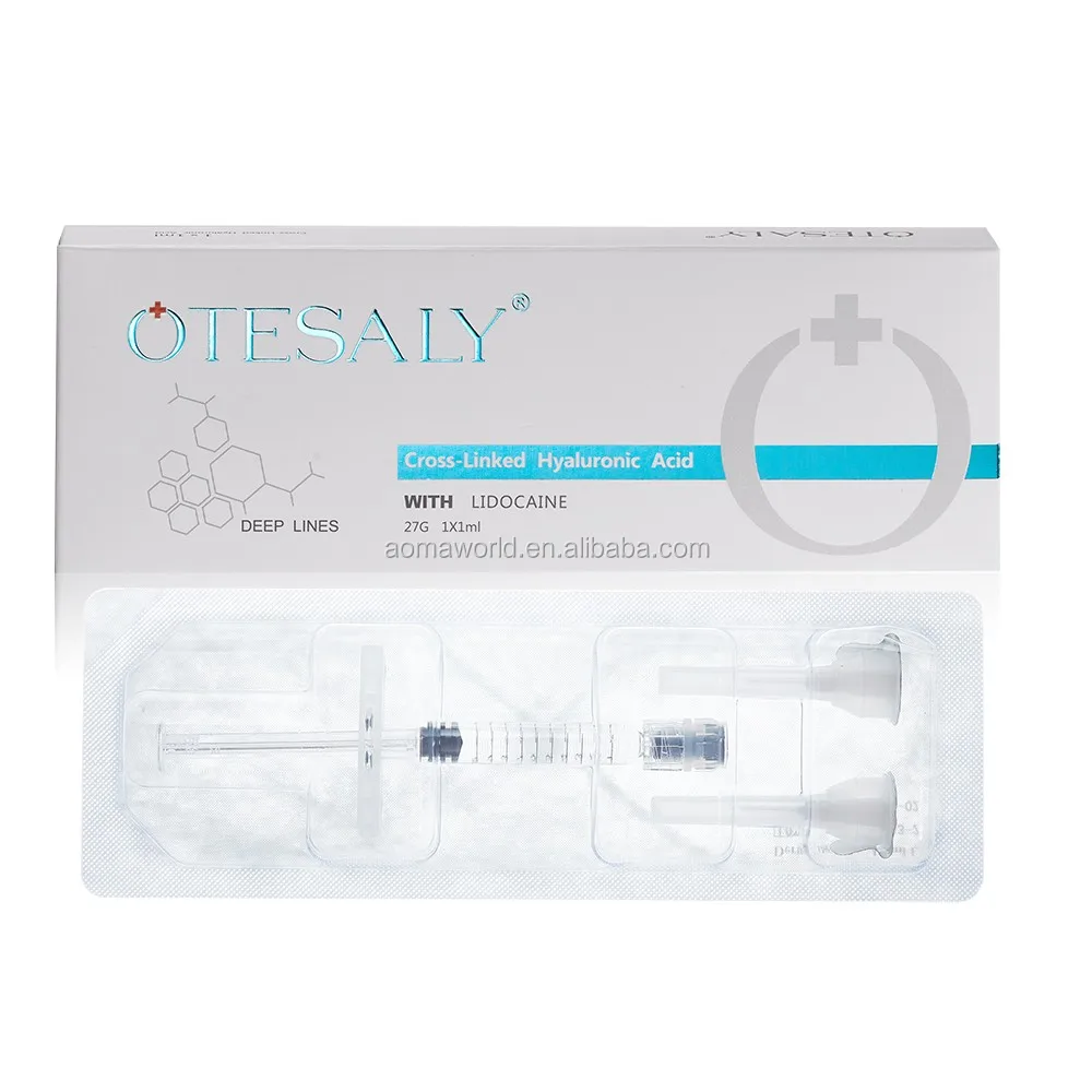 

China Supplier OTESALY Hyaluronic Acid Dermal Filler for Chin Injection 1 ml with Lido