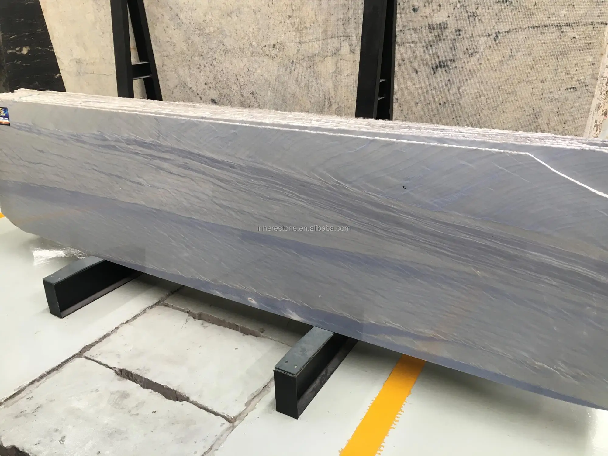 grand sky blue marble from brazil precious stone