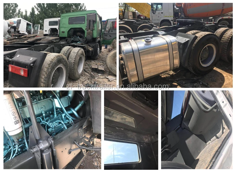 used HOWO 375hp truck head