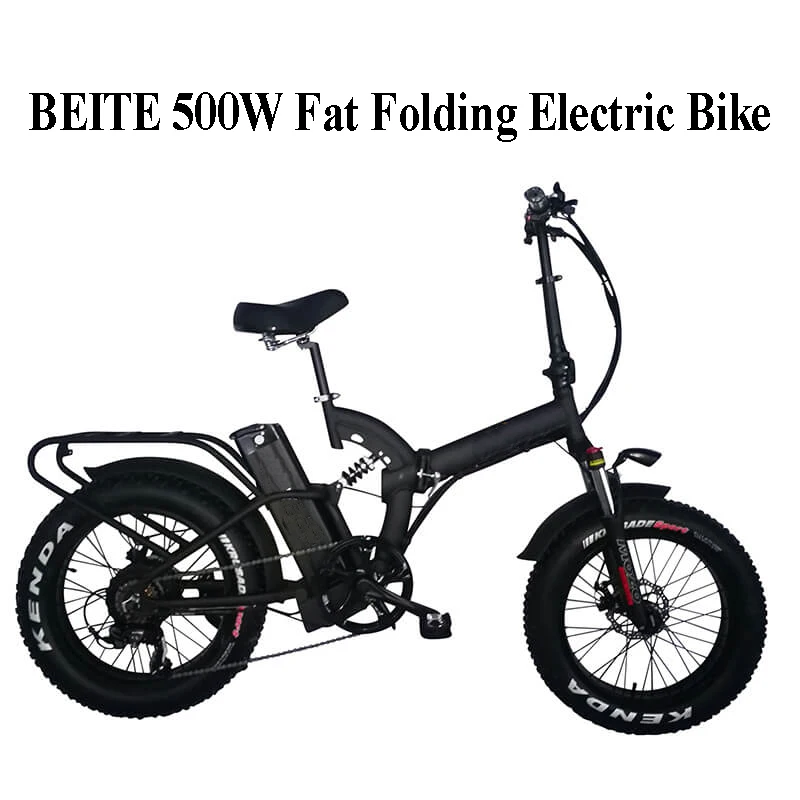 electric bike with rear suspension