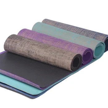 Natural Rubber Jute Yoga Mat Eco Jute Yoga Mats Fancy Jute Yoga