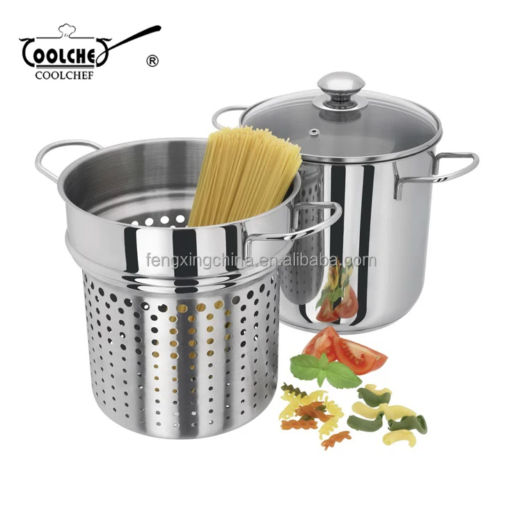 

Wholesale Fashion High Quality 4pcs Stainless Steel Pasta Pot