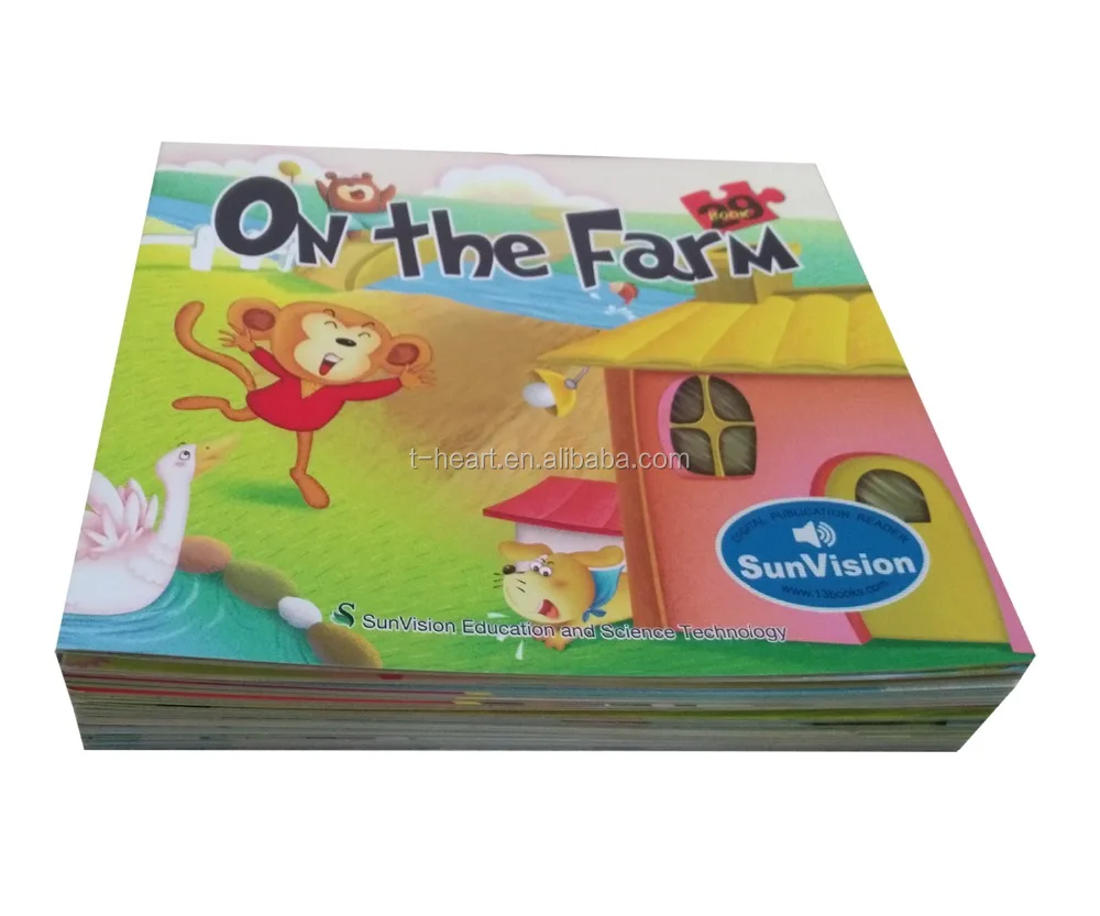 

China Factory Direct Selling Kids English Audio Book with reading pen