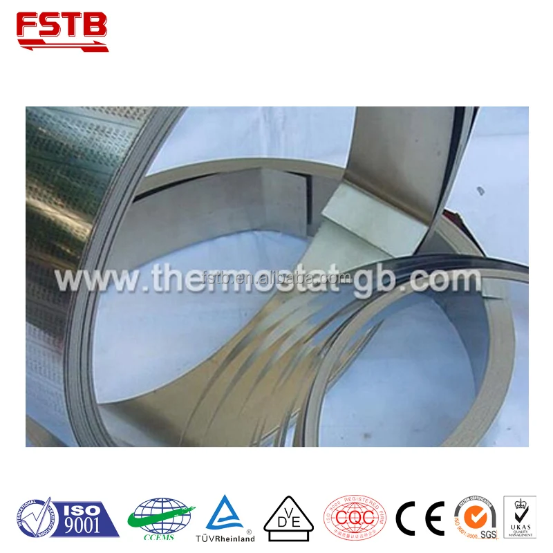 
Foshan KSD301 bimetal circuit breaker strip Steam thermostat for electric iron parts 