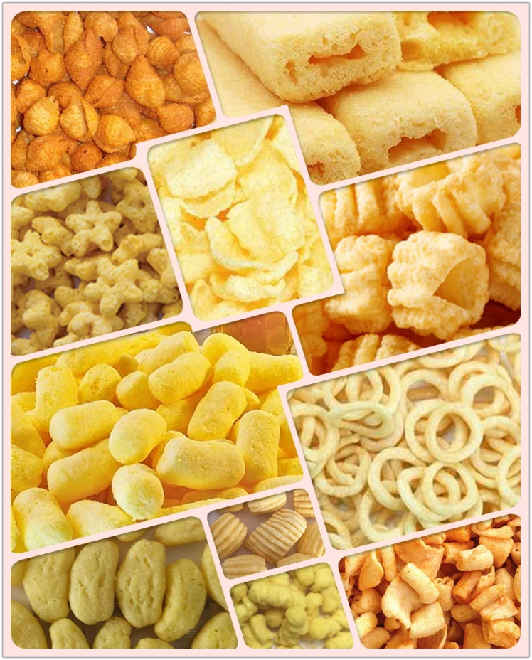 best puffed food food making machine core filling snack