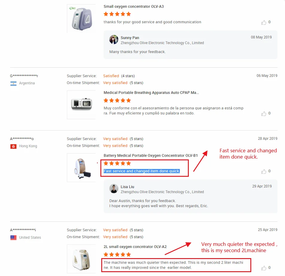 portable oxygen concentrator