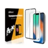 3d hd-clear phone tempered film protective glass for iPhone X screen protector with guide