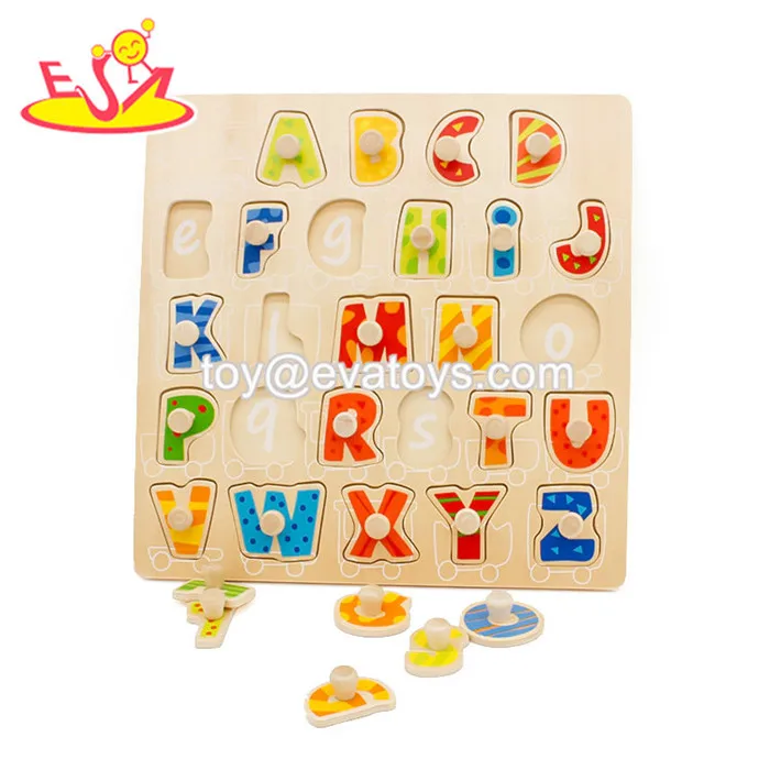 wooden learning puzzles