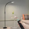 modern Flexible arm touch dimmer floor Standing Lamp with remote control