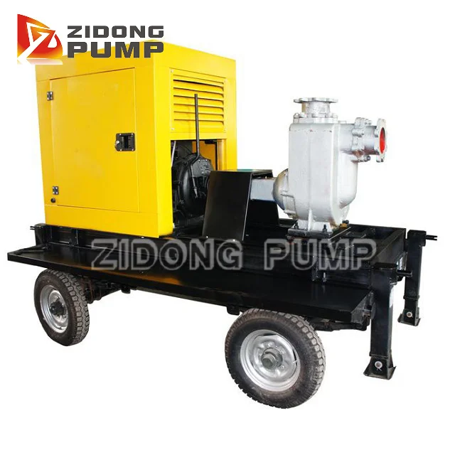 6 inch self priming pump