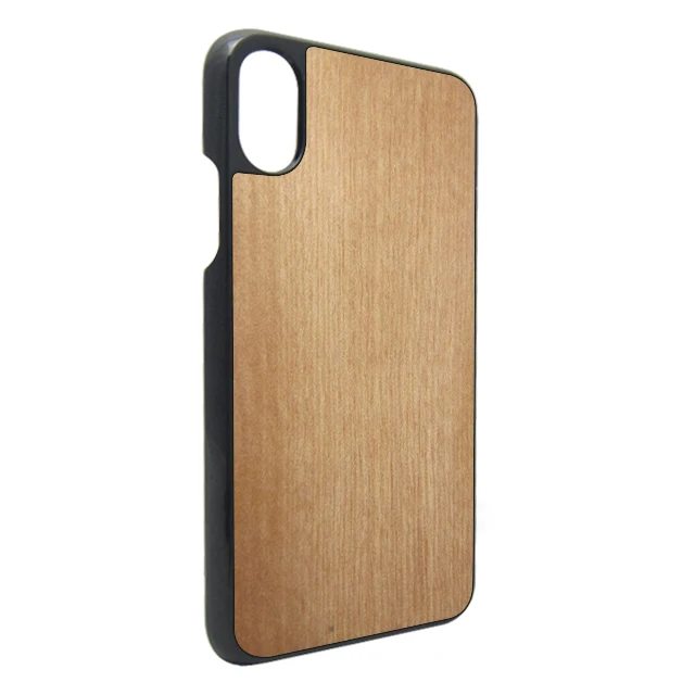 

PC wooden mobile phone case for iPhoneX in stock