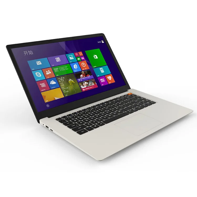 

15.6 inch Russian keyboard mini Z8350 4GB 64GB notebook laptop computer pc, Silvery