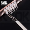 KYOK 2019 Small Rusticpush Pull Stick Acrylemetal Electroplating Curtain Baton