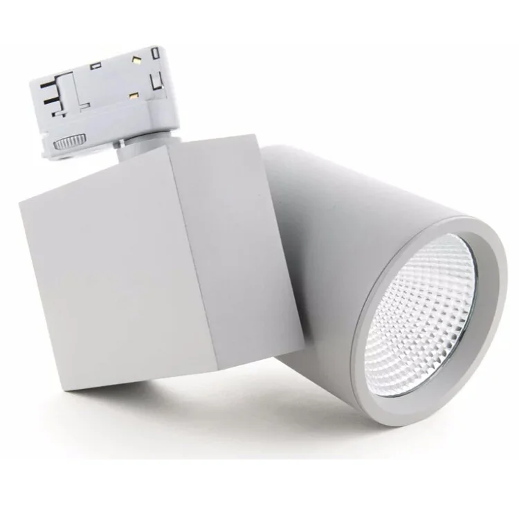 
Triac Dimmable 3000K 4000K 5000K 2/3/4 wires 15w cob led track light fixtures,led track rail projector light 