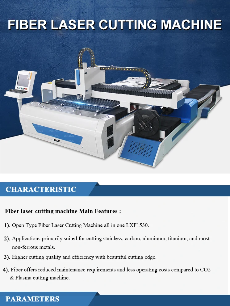 High quality manganese steel gantry moving laser fiber metal cutting machine for tube and plate