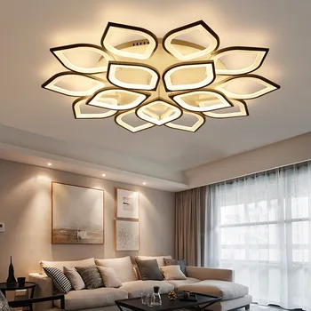 Meerosee New Acrylic Modern Home Lighting For Living Room Led