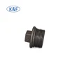 Top quality BSP DIN standard thread male hydraulic plug plain thread plug female galvanized 291 hose plug