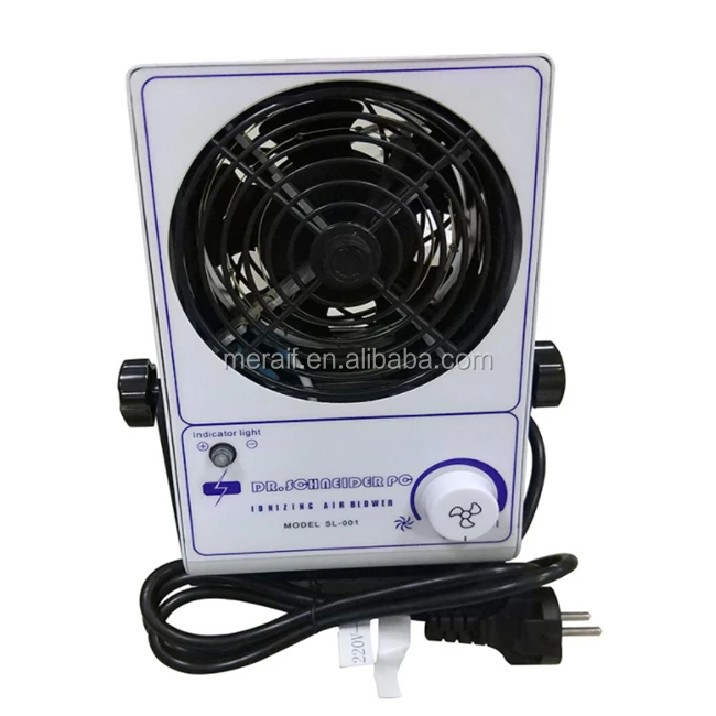 High quality SL-001 Ionizing Air Blower esd fan, static small air ionizer
