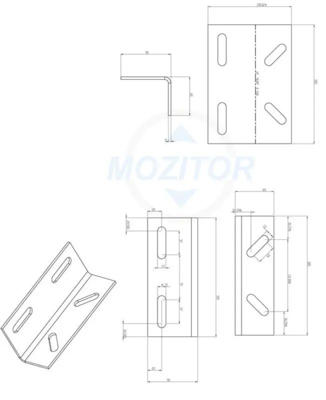 Standard Elevator Rail Bracket Guide Rail Bracket For Elevator Buy