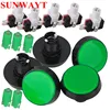 5 Colors LED Light Lamp 60MM Big Round Arcade Video Game Player Push Button Switch