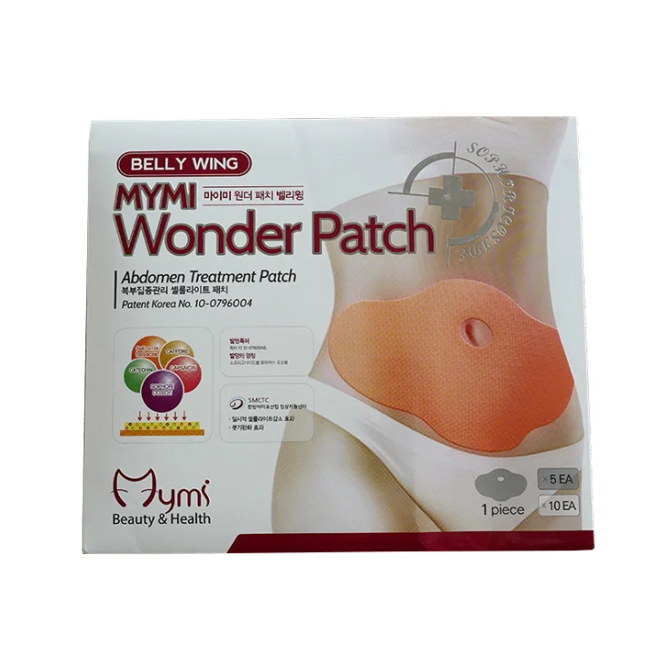 

free shipping abdomen patch to control your weight without diet women beauty health patches with 5pcs big wing women wellness