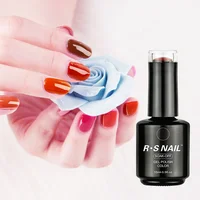 

hot selling R S Nail three step glitter colors uv gel nail easy to soak off gel polish