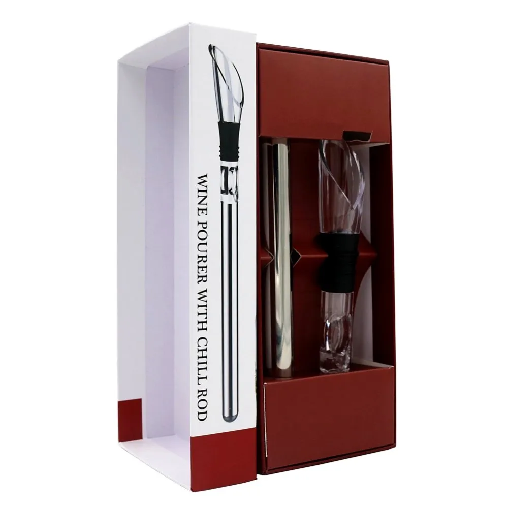 Amazon Hot Selling Wine Chiller Wine Bottle Stainless Steel Cooler