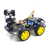 4wd robot smart car chassis Kit for Arduino iOS Video Car Robot Wireless Remote Control PC Video Monitoring