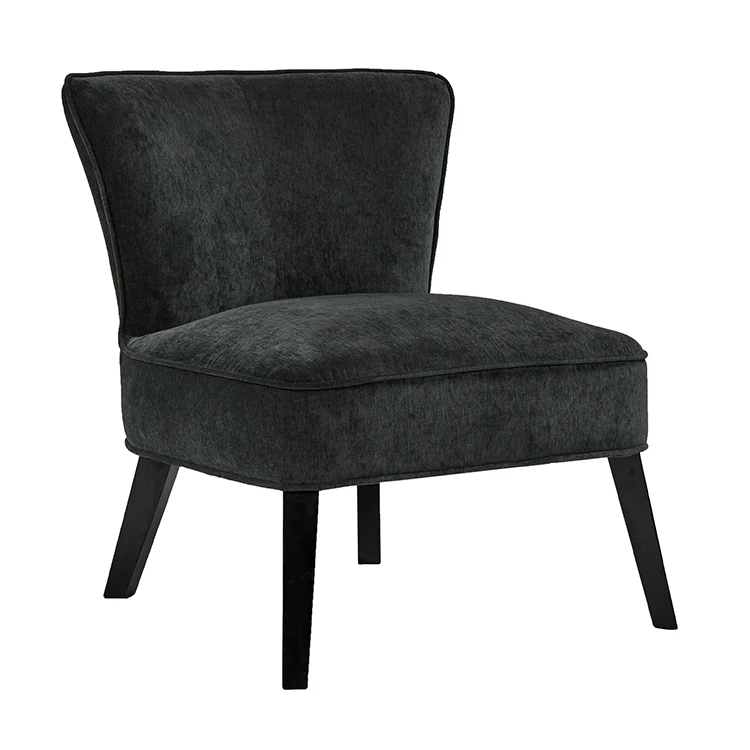 Top sale guaranteed quality big little single black sofa chair