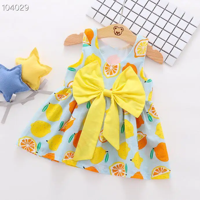 

EABoutique children's clothing 2019 summer explosion models girls sleeveless dress baby princess dress 104029