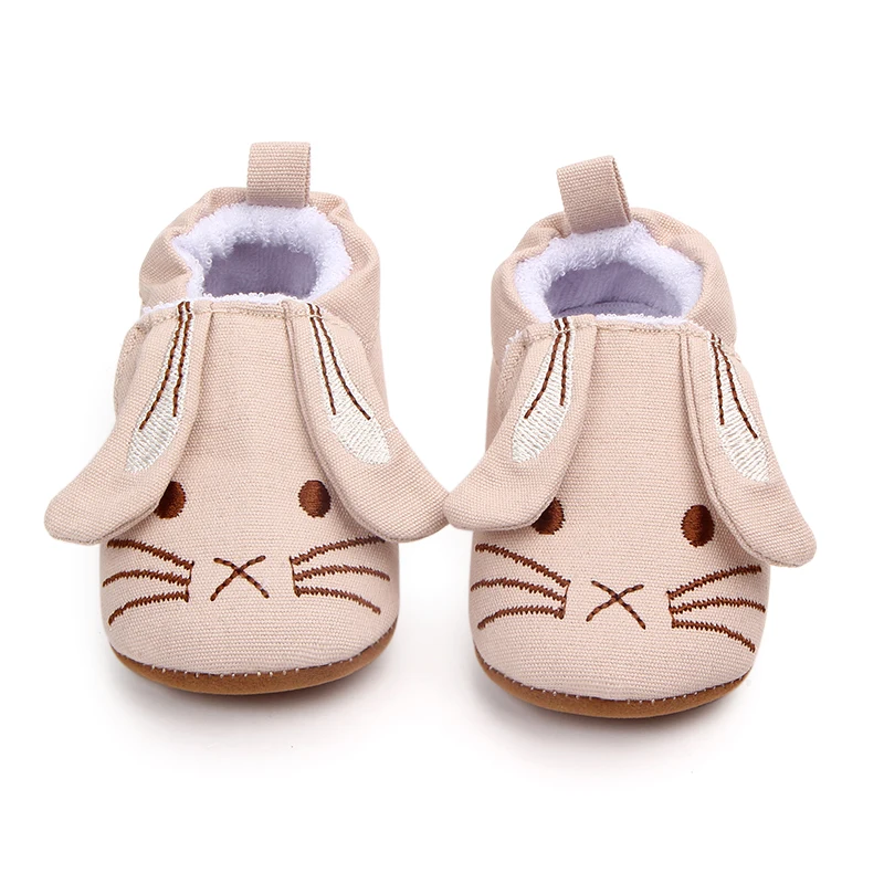 Cute Big Ear Rabbit Design Cotton Baby Newborn Shoes - Buy Baby Shoes ...