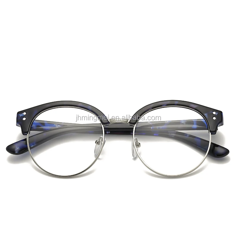 

New fashion italy design round retro women designer eyeglass frames