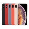 High Quality Liquid Silicone Soft Matte Skin Phone Case For Apple iPhone XS/ XS Max Gel Back Cover