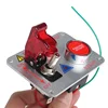 12V Red LED Racing Car Engine Start Push Button Ignition Switch Panel Toggle Hot