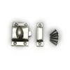Cupboard Catches in Nickel Plate, 1 3/4" Latch for Cupboard, Cabinet or Cupboard Latches