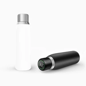 Image of 500ml Stainless Steel Vacuum Cup LCD Touch Screen Temperature Dishplay Smart Water Bottle