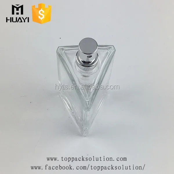 Wholesale Empty Glass Triangle Shape Perfume Bottle Buy Triangle