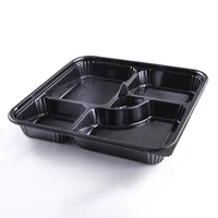 

SM3-1103 Wow unbelievable 5 Compartment Food Grade Plastic Home Containers for Food Storage