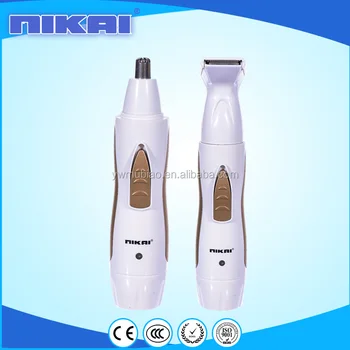 Portable 2 In 1 Manual Electric Nose Hair Trimmer Nk 2030 Buy