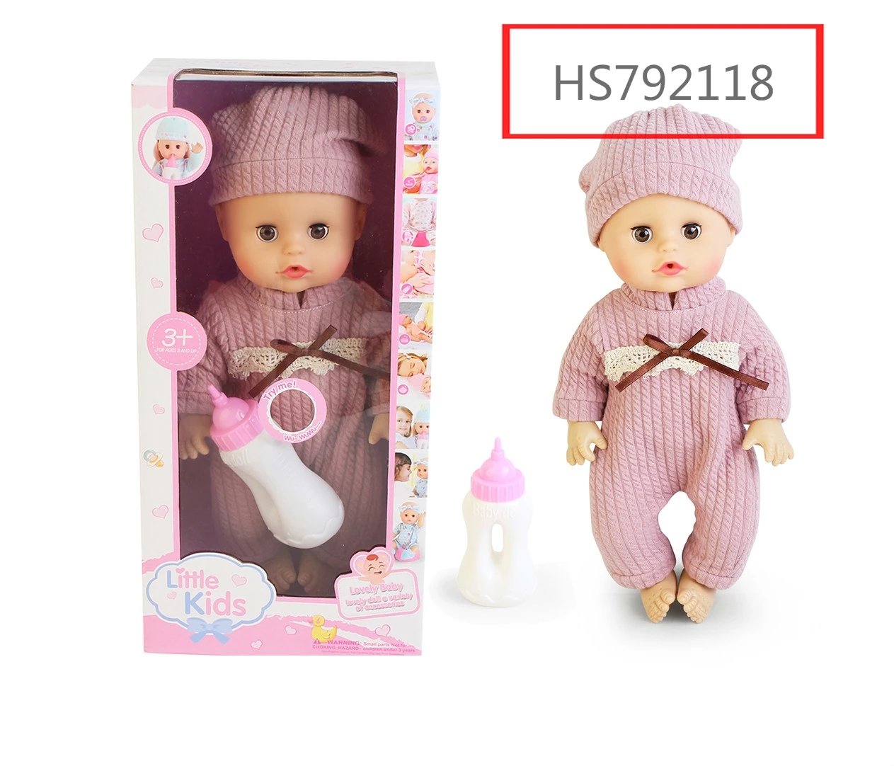 HS792118, Huwsin Toys, 13inch doll toy set fot kids